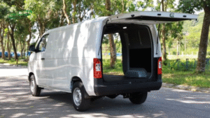 Xe tải van điện Karry E5 lý tưởng cho giao hàng nội đô nhanh