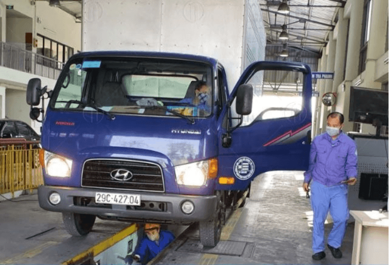 Đăng kiểm xe tải điện