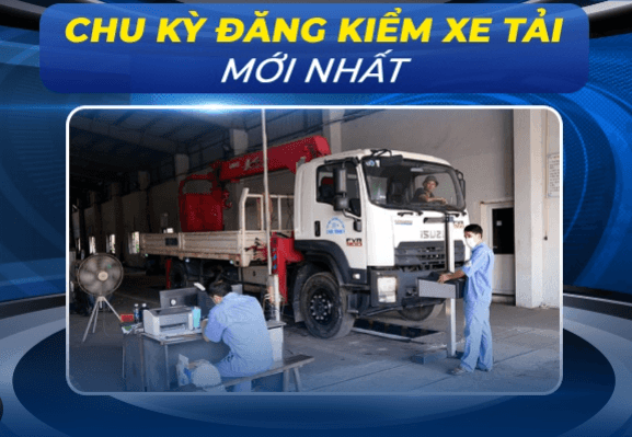 Chu trình đăng kiểm xe tải điện