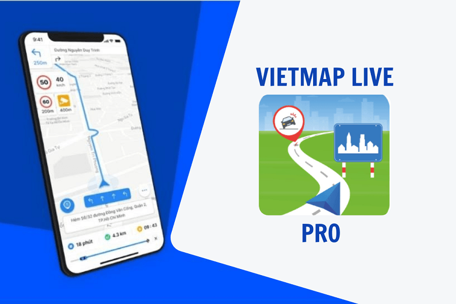 Vietmap Live Pro là một trong những ứng dụng chỉ đường
