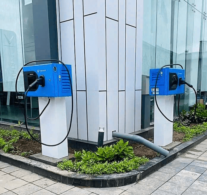 Sạc 30 kW có thể nạp khoảng 0–80% pin trong 40–120 phút