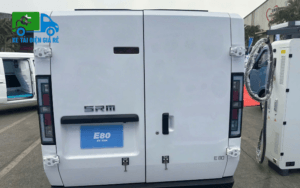 Xe tải van điện SRM E80 có thể di chuyển khoảng 300–330 km